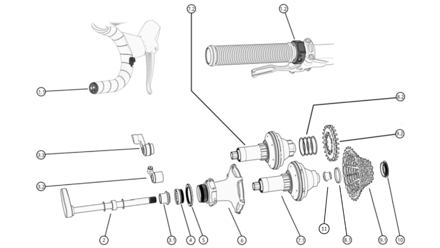 Diagram of a mechanical scheme

Description automatically generated with medium confidence